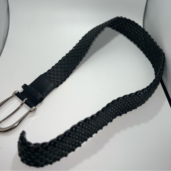 31. COPY - Michael Kors Braided Leather Belt - Picture 9 of 9